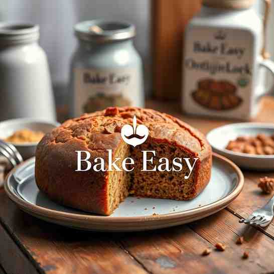 Bake Easy Dutch Ontbijtkoek - Spiced Rye Flour Bread Cake